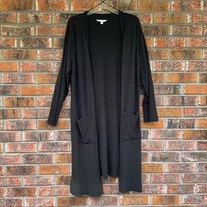 Plus Size Long Length Cardigan